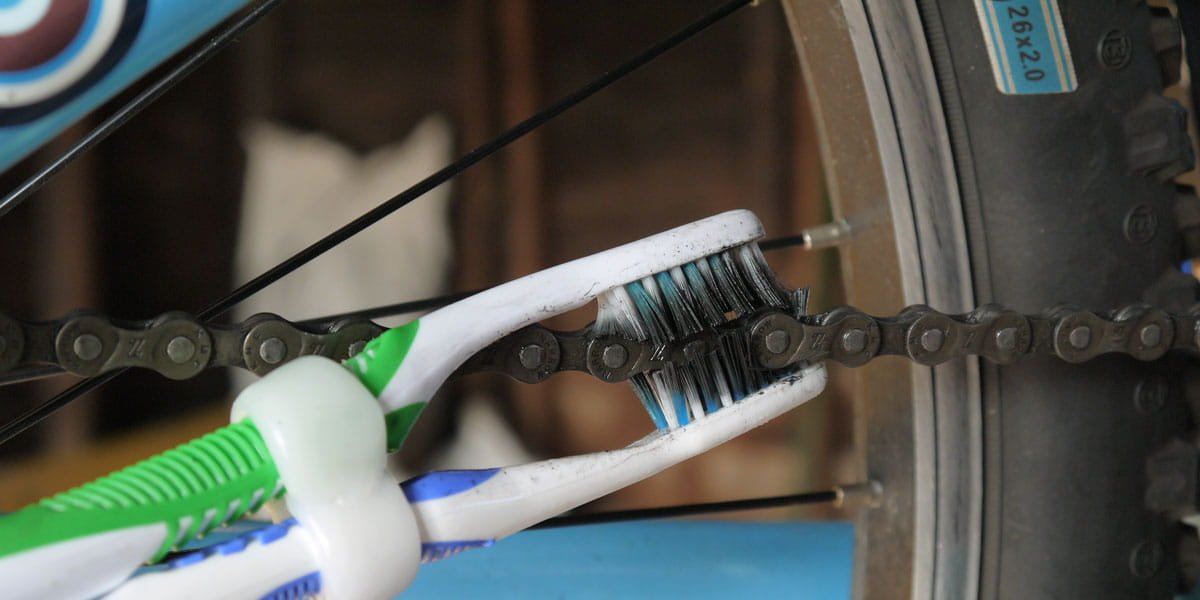 Brosse à dents chaine VTT