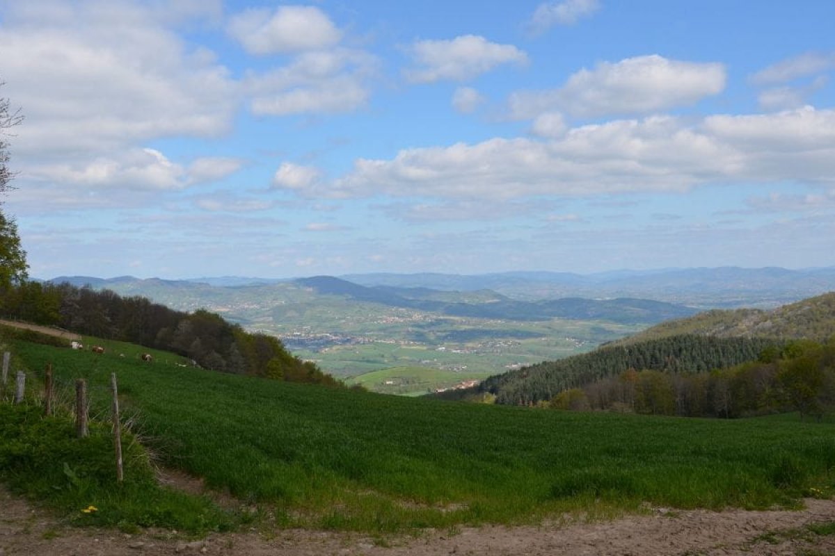Destination VTT : 5 parcours des Monts du Lyonnais aux portes de Lyon