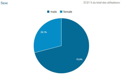 sexe des visiteurs