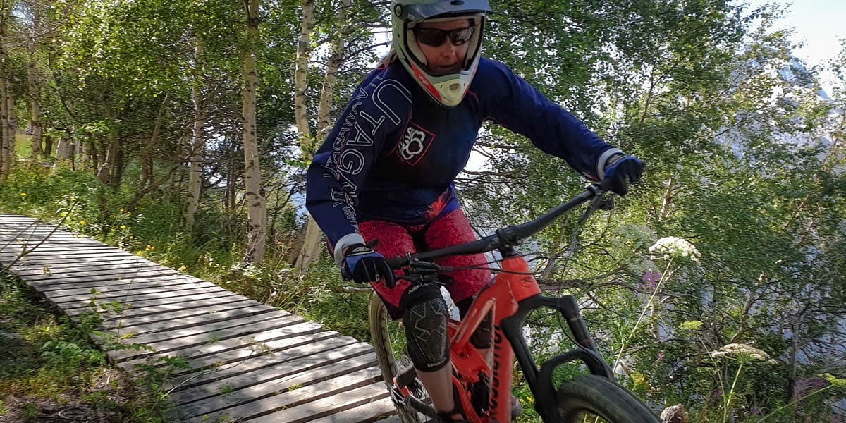 Passerelle VTT DH