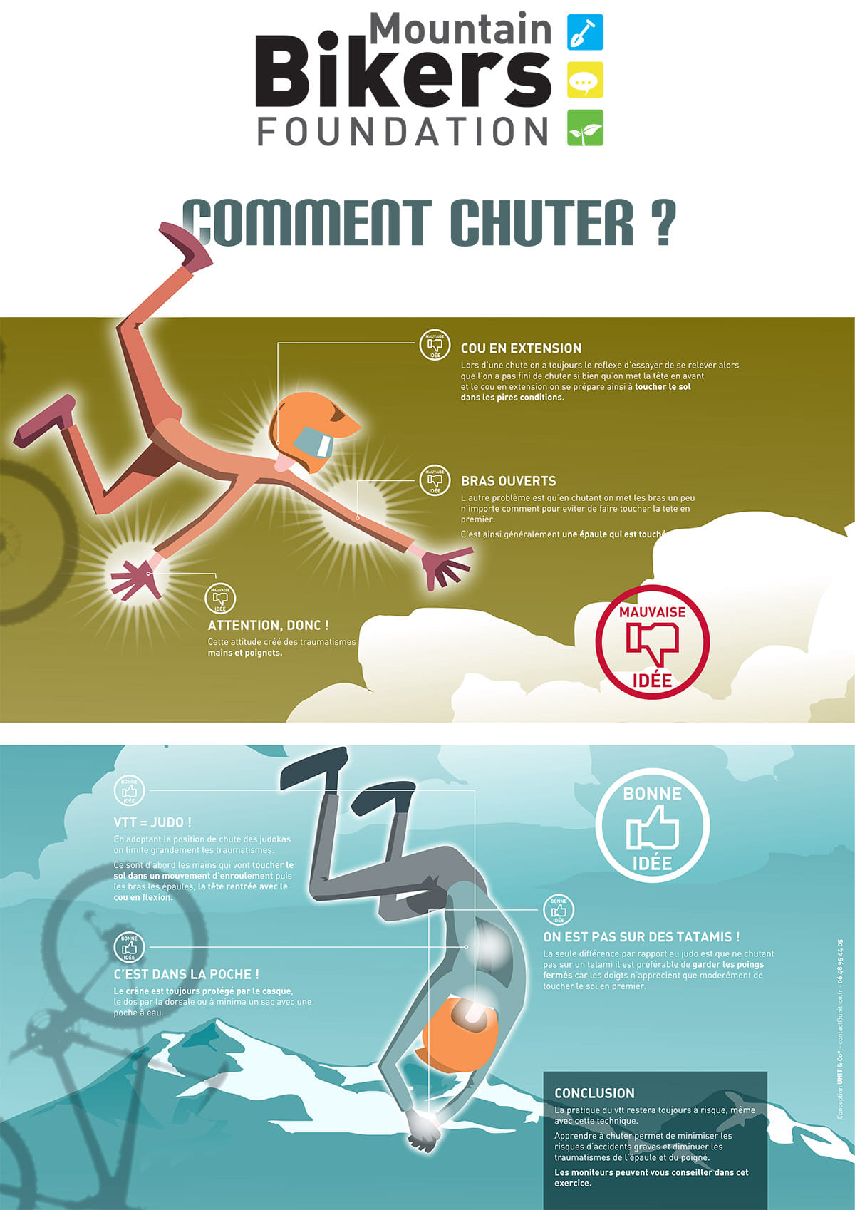 MBF apprendre à chuter