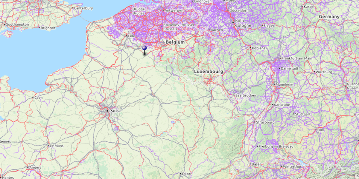 Voies cyclables en Europe